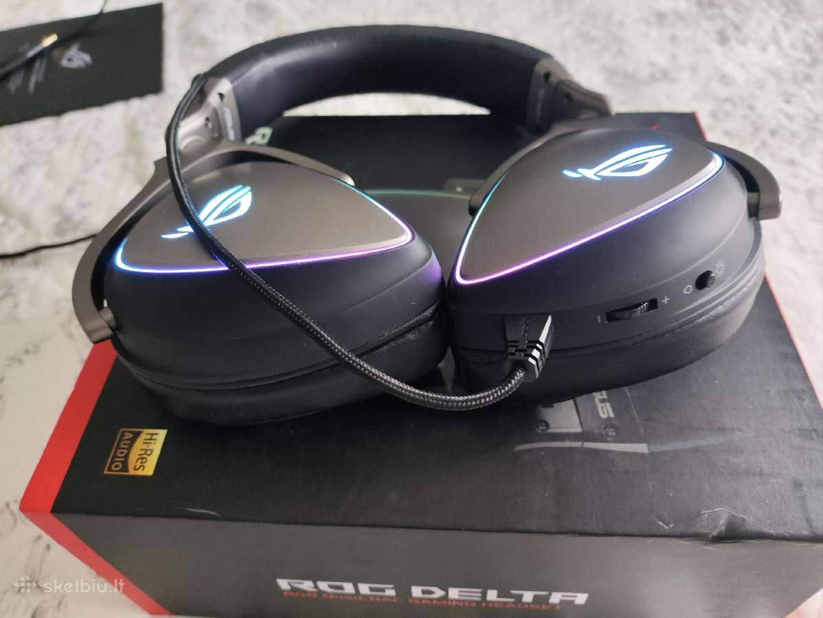 Asus Rog Delta gaming ausinės - nuotraukos Nr. 9