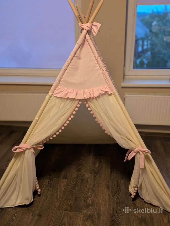 Montessori stiliaus tipi palapinė(kambario) - nuotraukos Nr. 2