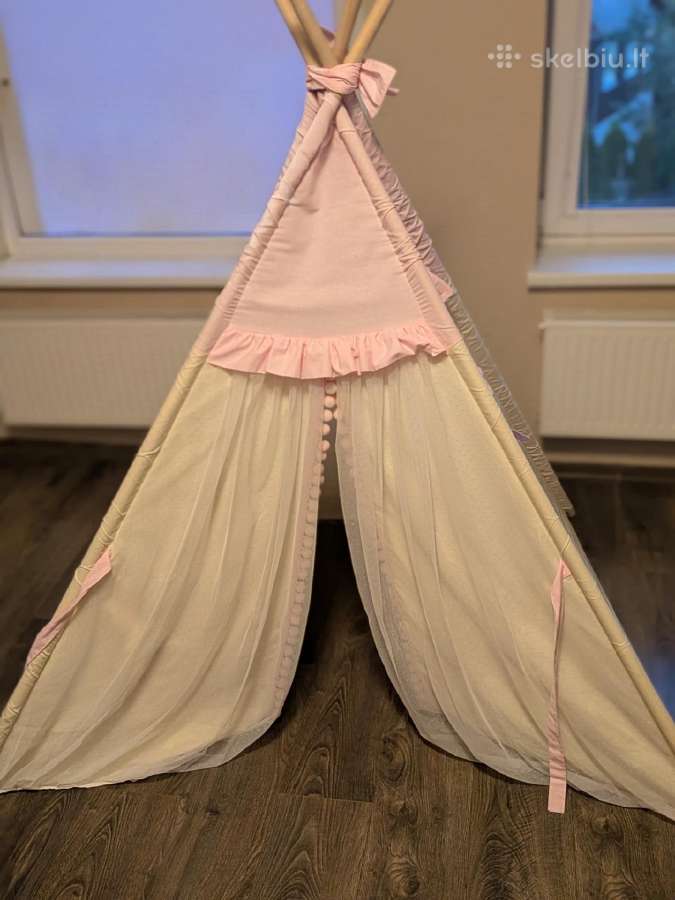 Montessori stiliaus tipi palapinė(kambario) - nuotraukos Nr. 3