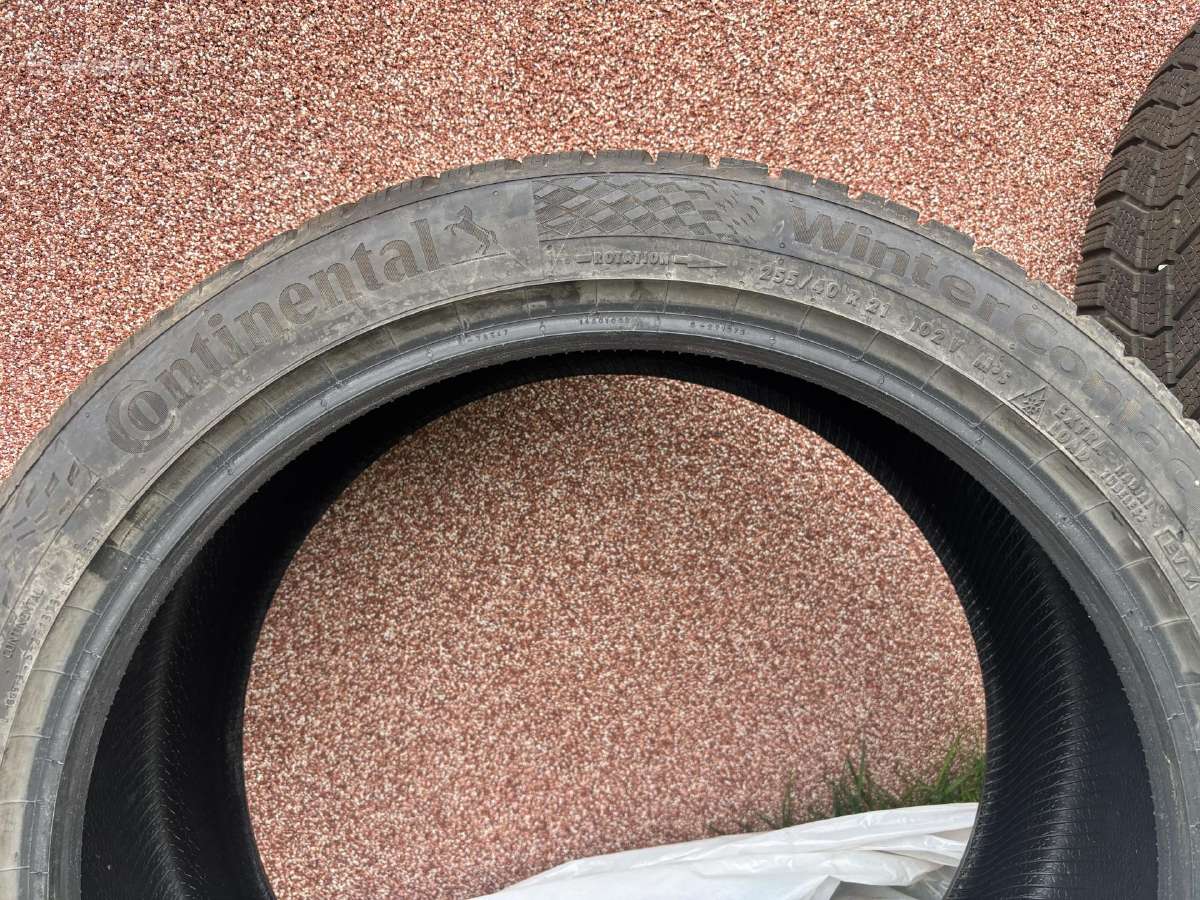 Žieminės Continental padangos R21 255 40 - nuotraukos Nr. 4