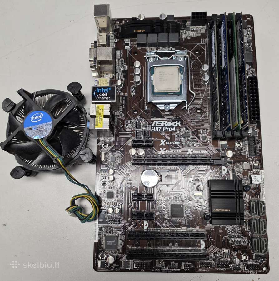 Motininiu Komplektai Mainboard + Cpu+RAM+SSD+HDD - nuotraukos Nr. 2