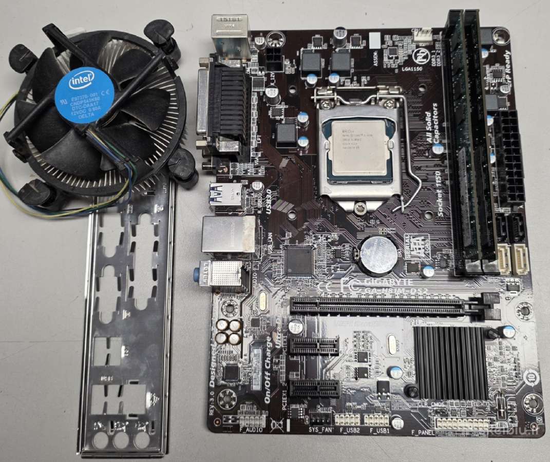 Motininiu Komplektai Mainboard + Cpu+RAM+SSD+HDD - nuotraukos Nr. 3