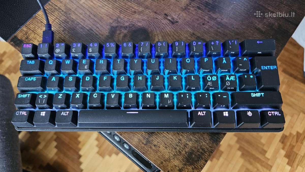 Steelseries Apex Pro Mini laidinė klaviatūra - nuotraukos Nr. 2