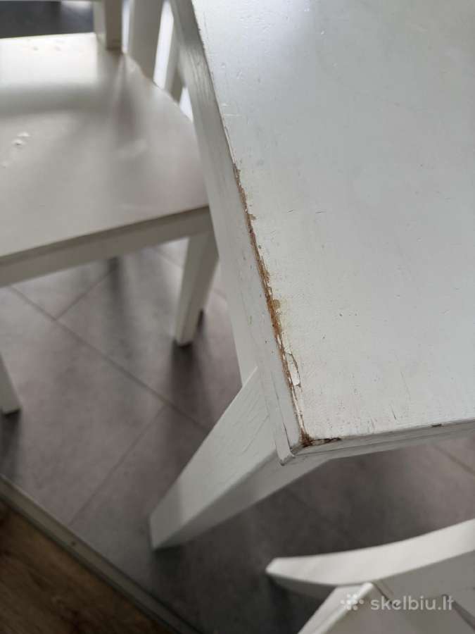 Ikea valgomojo stalas su kėdėmis - nuotraukos Nr. 5