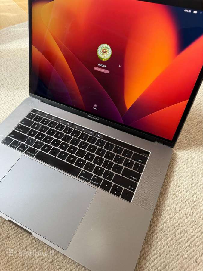 Apple MacBook Pro 15 Touch Bar, i7, 16 GB, 1tb - nuotraukos Nr. 3