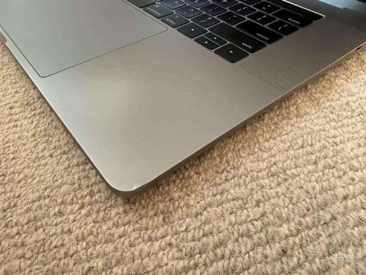 Apple MacBook Pro 15 Touch Bar, i7, 16 GB, 1tb - nuotraukos Nr. 9