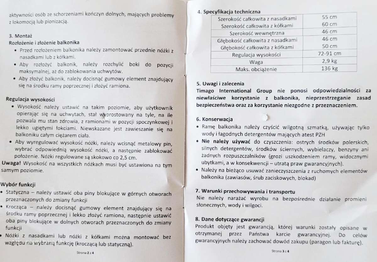 "Timago" sulankstoma vaikštynė 2in1 - nuotraukos Nr. 13