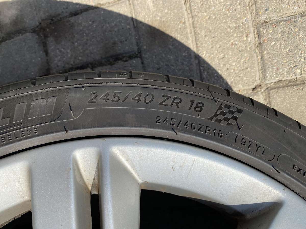 Volvo r18 originalūs ratlankiai su padangom - nuotraukos Nr. 5