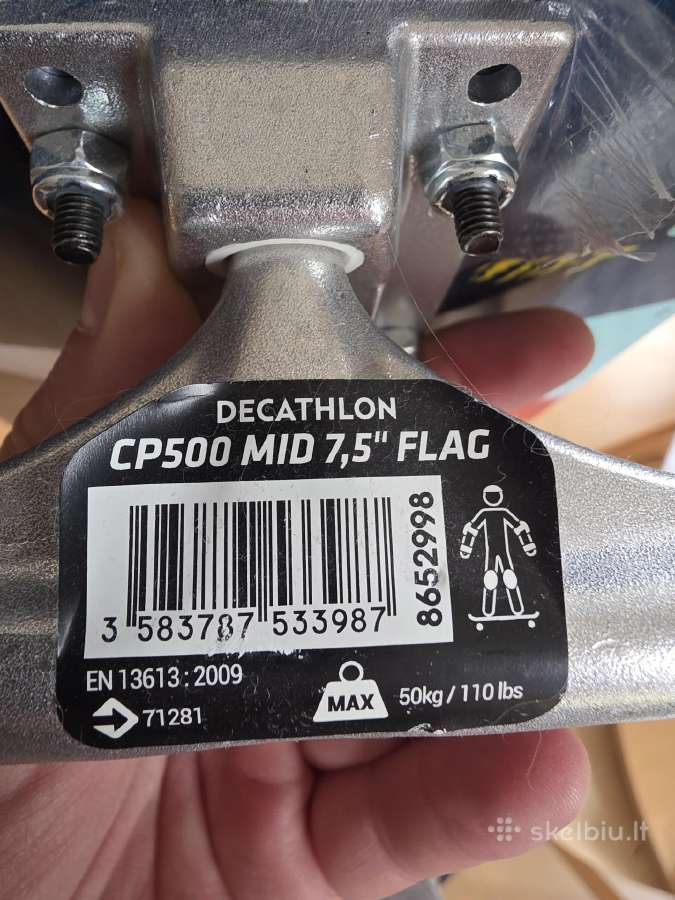 Vaikiška riedlentė „Cp500 Mid“ 8–12 metų vaikams - nuotraukos Nr. 4