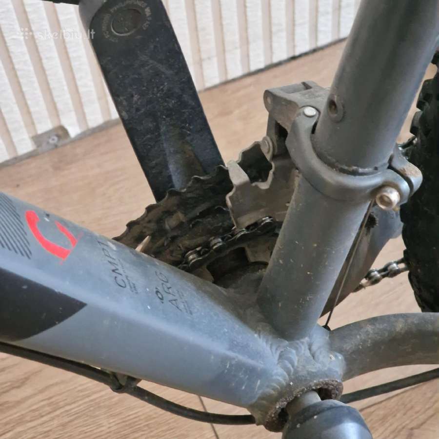 Cube 29" analog MTB kalnų dviratis 19" rėmas - nuotraukos Nr. 11