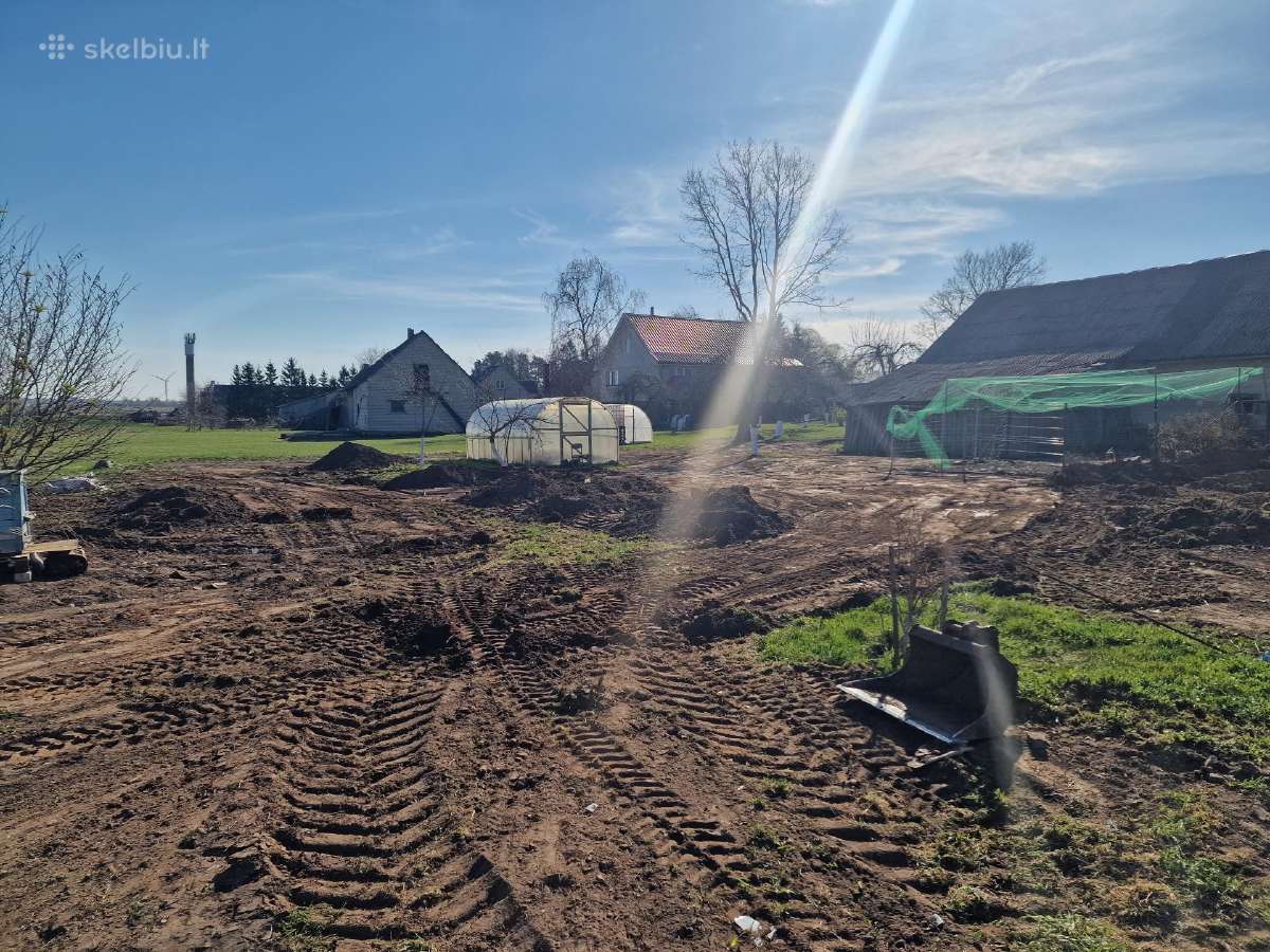 Sklypų lygininas, drenažas, pagrindų ruošimas - nuotraukos Nr. 16