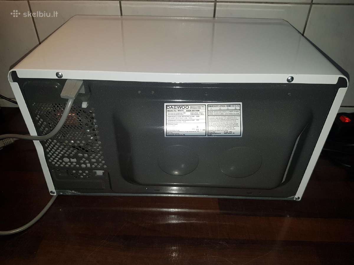 Daewoo geros būklės mikrobangų krosnelė - nuotraukos Nr. 4