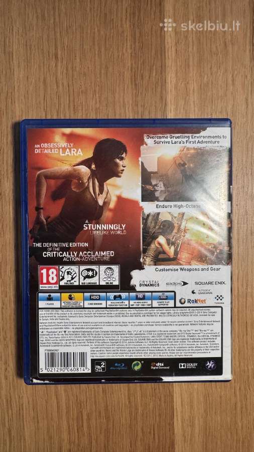 Tomb Raider Definitive Edition Ps4 - nuotraukos Nr. 4