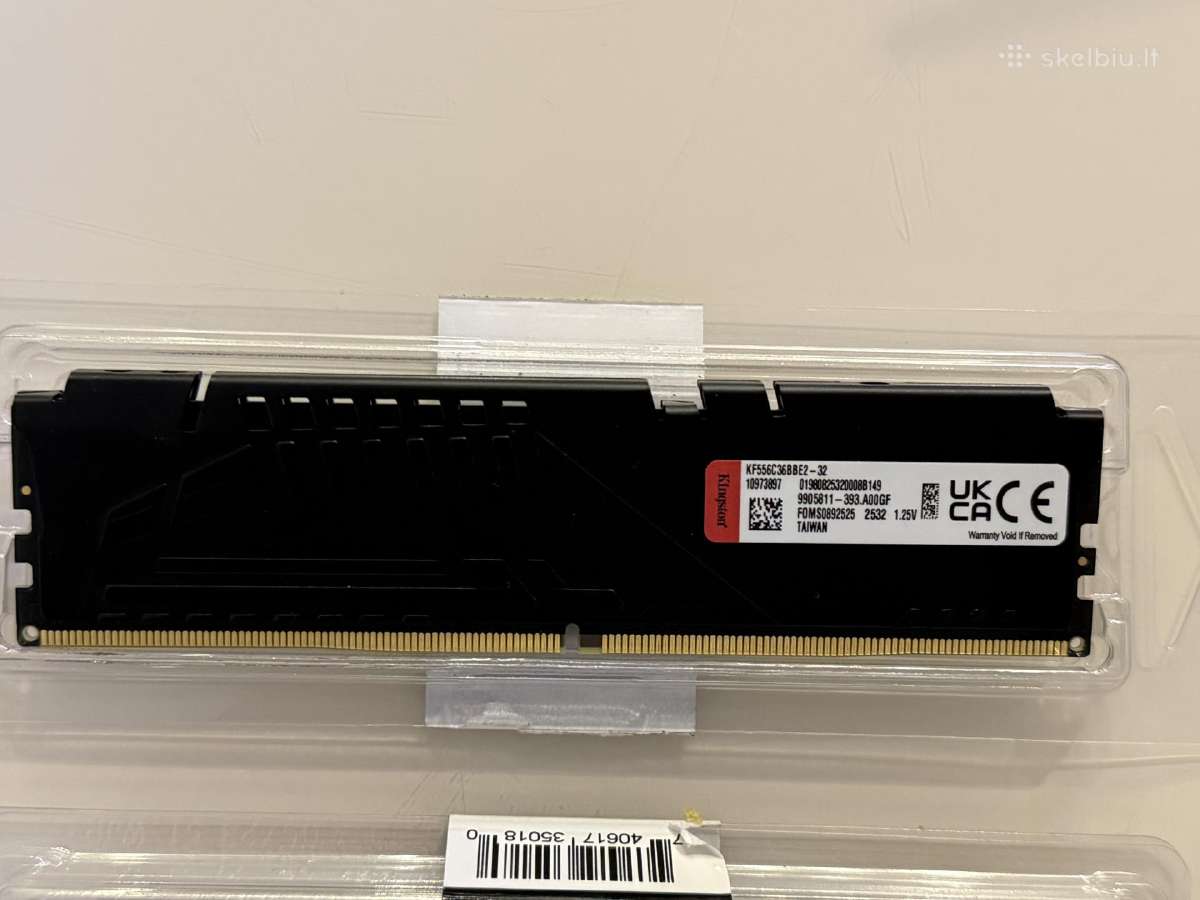 Kingston Fury Beast Ddr5 64 GB RAM 5600mhz - nuotraukos Nr. 2