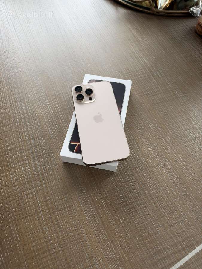 iPhone 16 Pro Max 1tb - nuotraukos Nr. 2
