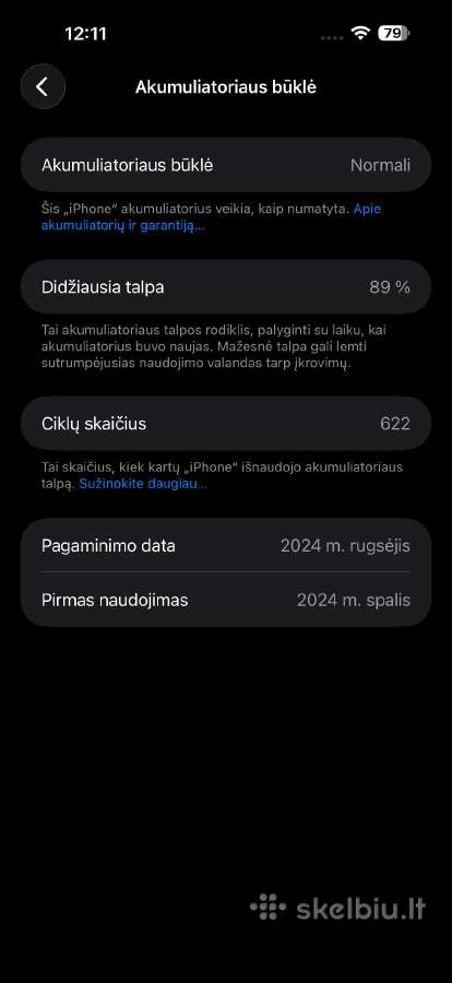 iPhone 16 Pro Max 1tb - nuotraukos Nr. 4