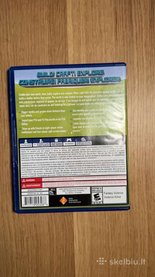 Minecraft Ps4 Edition – originalus diskas - nuotraukos Nr. 3