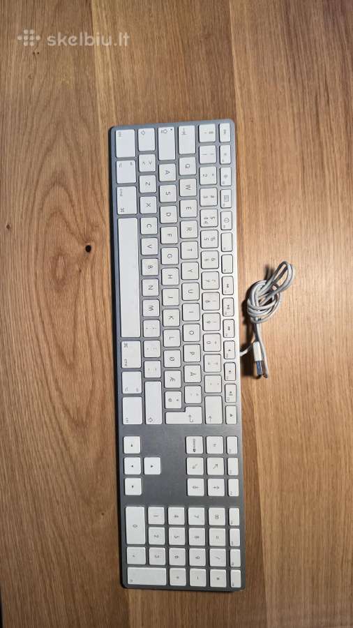 Originali Apple Keyboard A1243 - nuotraukos Nr. 2