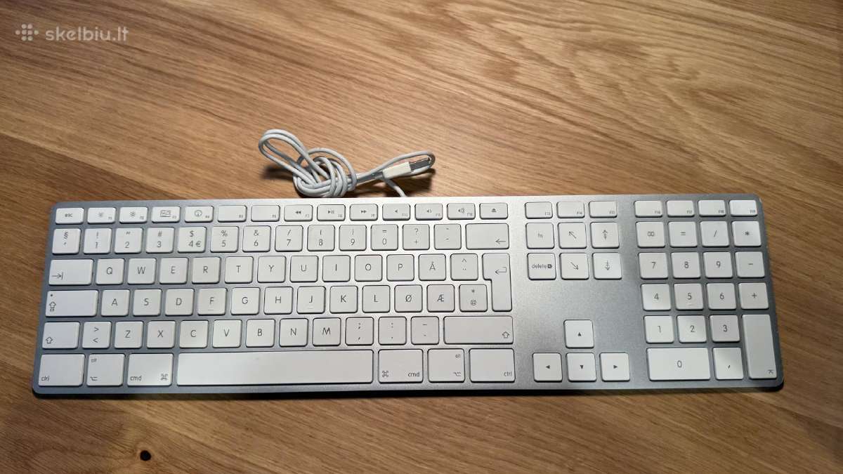 Originali Apple Keyboard A1243 - nuotraukos Nr. 3