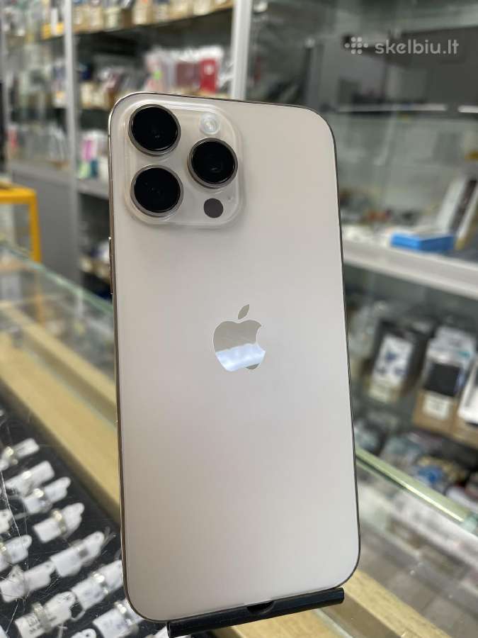 iPhone 16 pro max 256gb,91% battery - nuotraukos Nr. 2