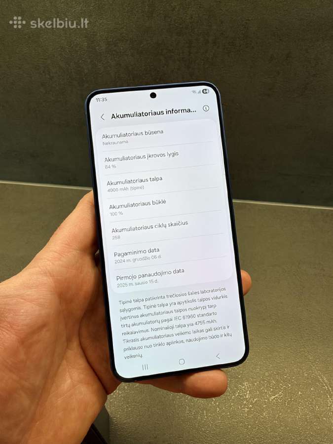 Samsung Galaxy S25+, 256/12gb Blue - nuotraukos Nr. 9