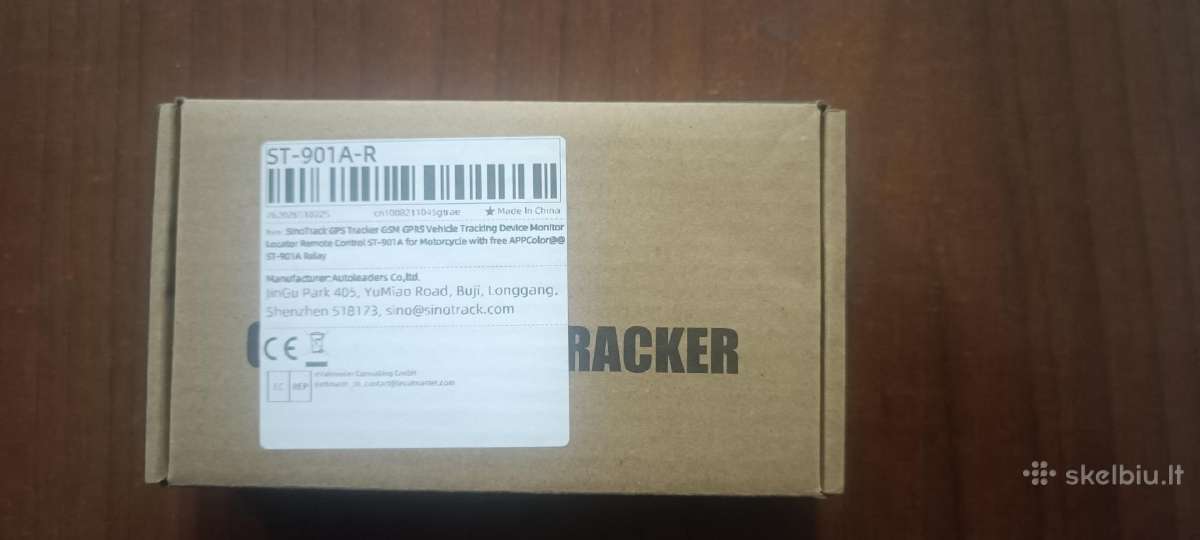 Parduodu GPS trekeri Sinotrek St-901a 4G. - nuotraukos Nr. 2
