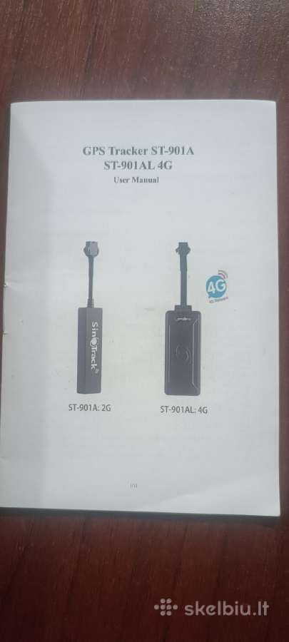 Parduodu GPS trekeri Sinotrek St-901a 4G. - nuotraukos Nr. 3