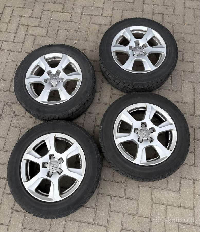 Žieminiai ratai su padangom Audi A4 B8 225/55r16 - nuotraukos Nr. 2