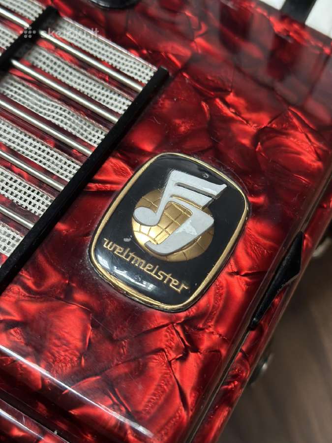 Parduodamas Weltmeister Stella akordeonas, 40 bosų - nuotraukos Nr. 5