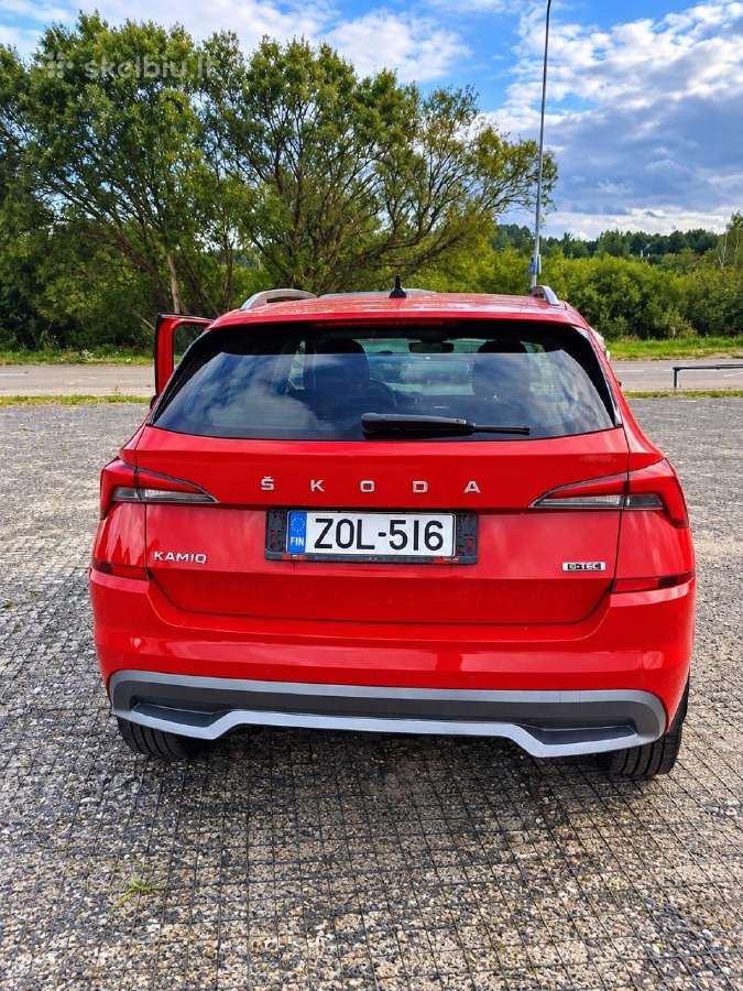 Škoda Kamiq 1.0l G-tec - nuotraukos Nr. 8