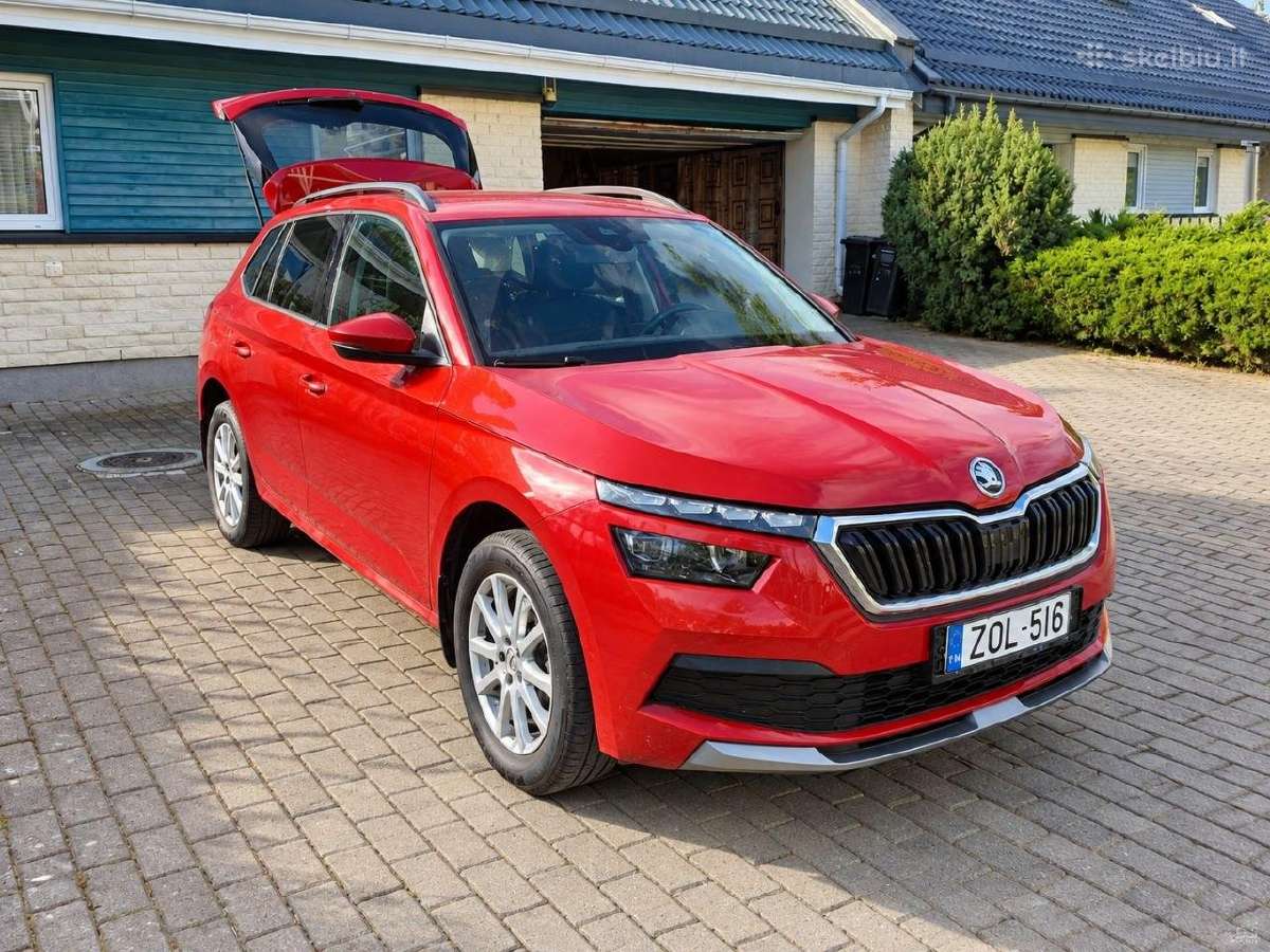 Škoda Kamiq 1.0l G-tec - nuotraukos Nr. 9