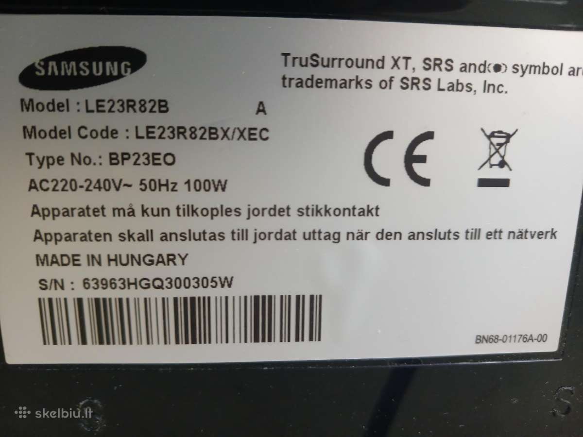 Parfuodu televizoriu samsung - nuotraukos Nr. 2
