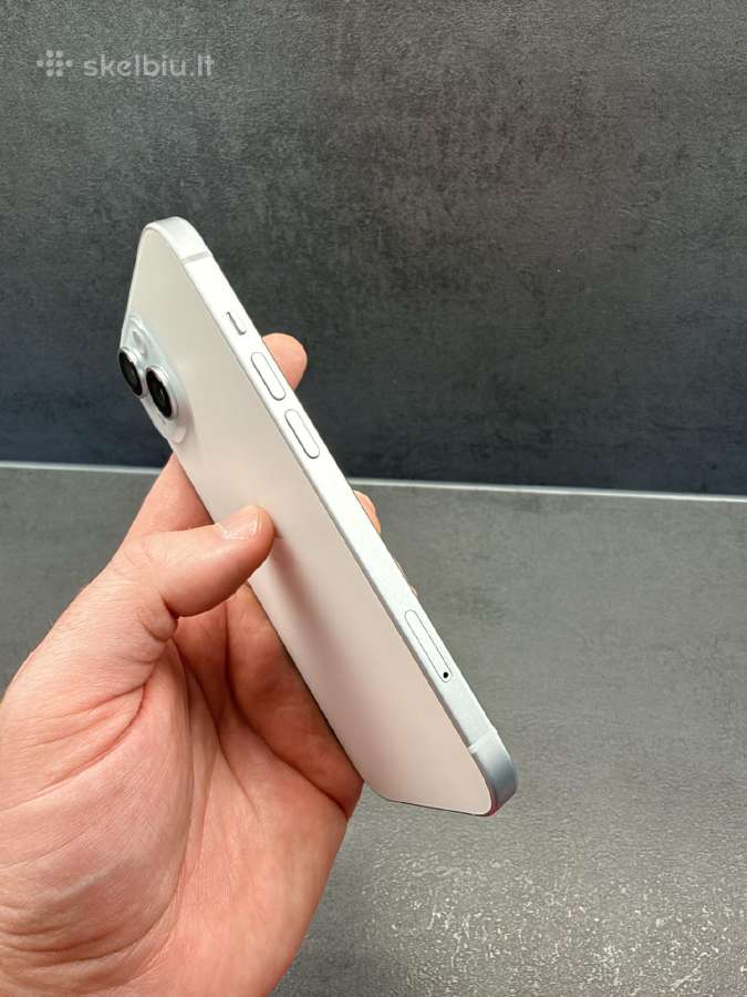Apple iPhone 15, 128gb Blue (bat. 96%) - nuotraukos Nr. 4