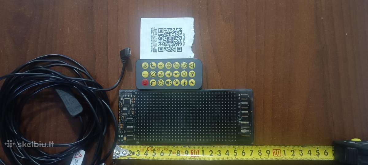 Parduodu LED svieslente -Beganti reklama per Usb - nuotraukos Nr. 3