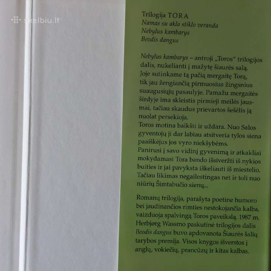 Herbjorg Wassmo - Tora 2 ,Nebylus kambarys - nuotraukos Nr. 7