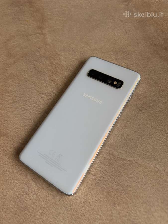 Samsung Galaxy S10, 128 GB, Baltas (naudotas) - nuotraukos Nr. 2