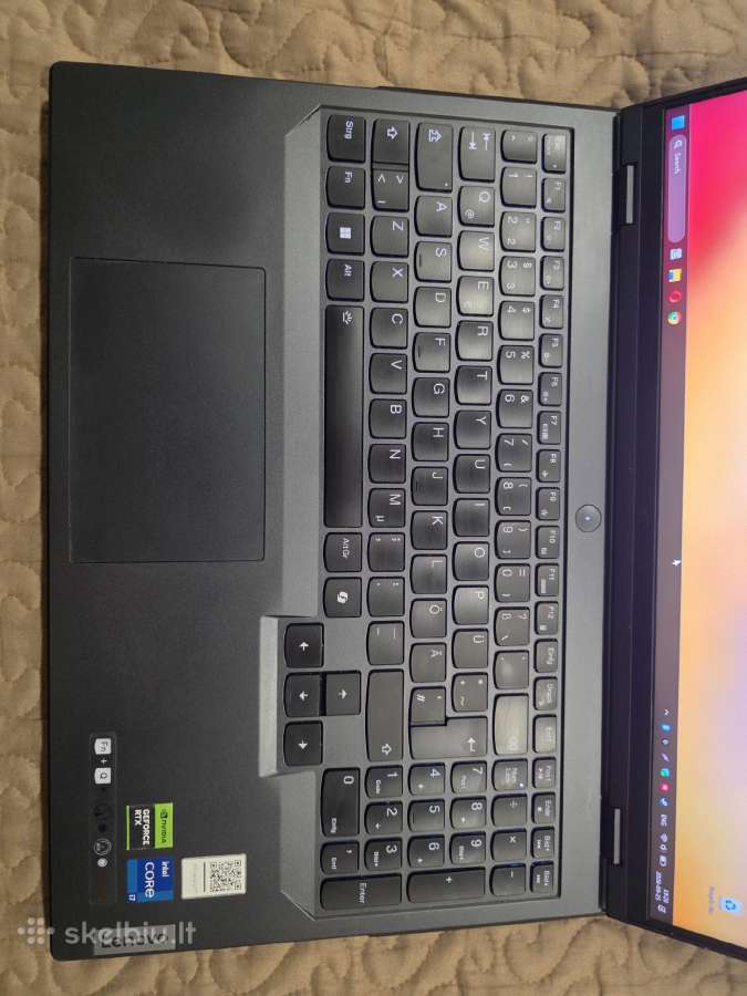 Legion 5i Pro gen 9, Rtx4070, i7-14th, 32gb RAM - nuotraukos Nr. 5