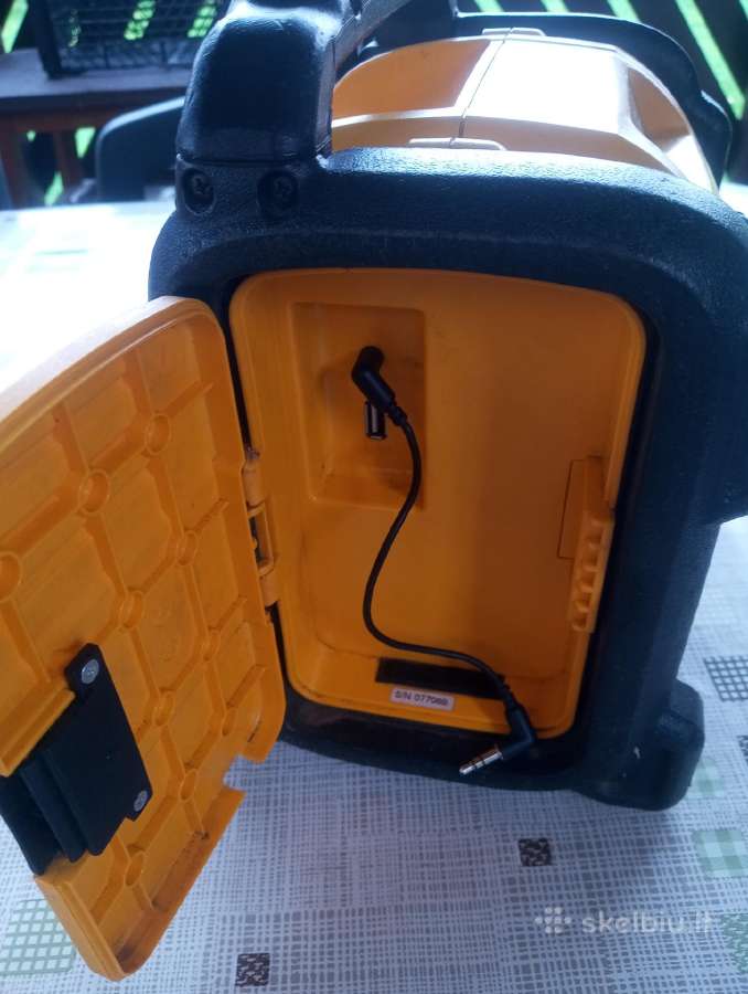 Dewalt Dcr 018 radijas - nuotraukos Nr. 3
