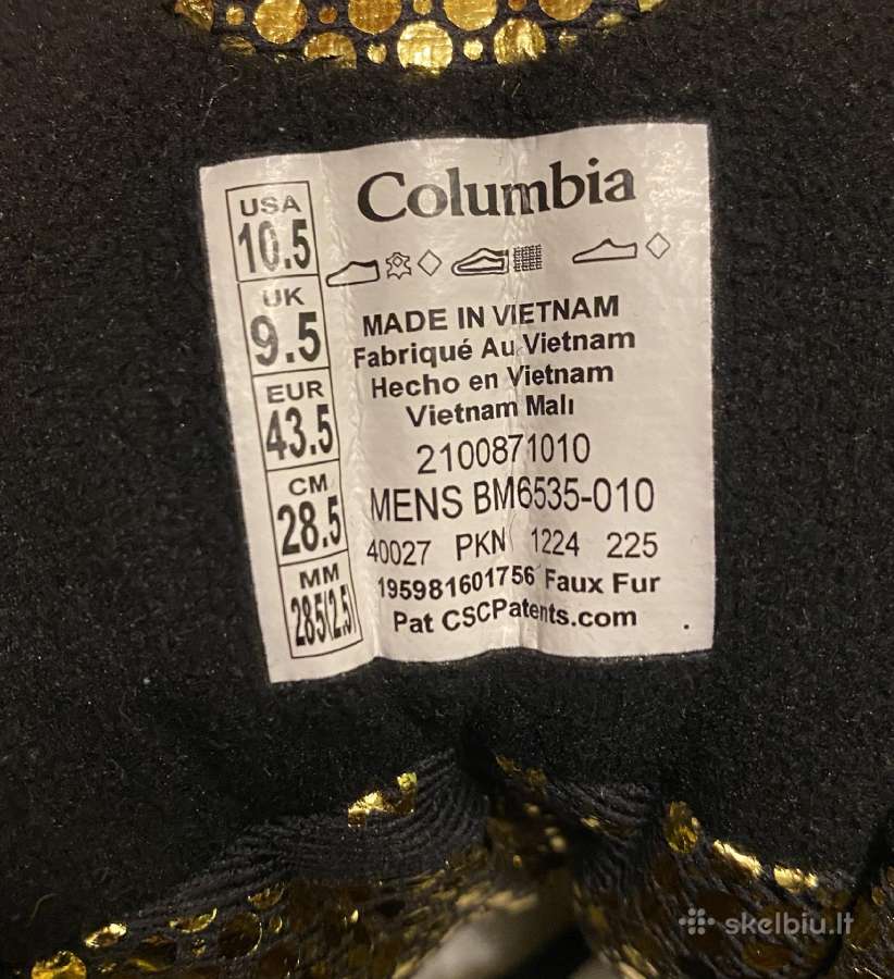 Columbia šilti neperšlampatys batai - nuotraukos Nr. 5