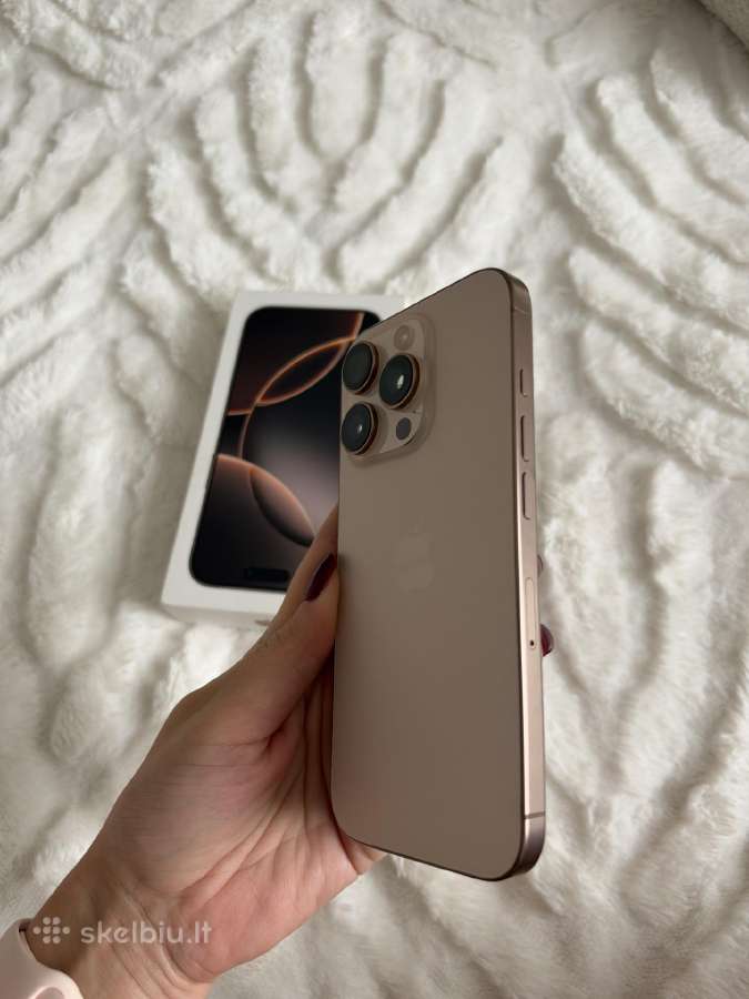 iPhone 16 Pro , Desert Titanium , 256gb - nuotraukos Nr. 4