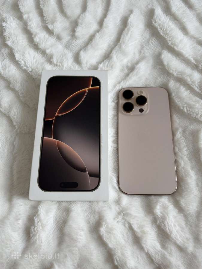 iPhone 16 Pro , Desert Titanium , 256gb - nuotraukos Nr. 8