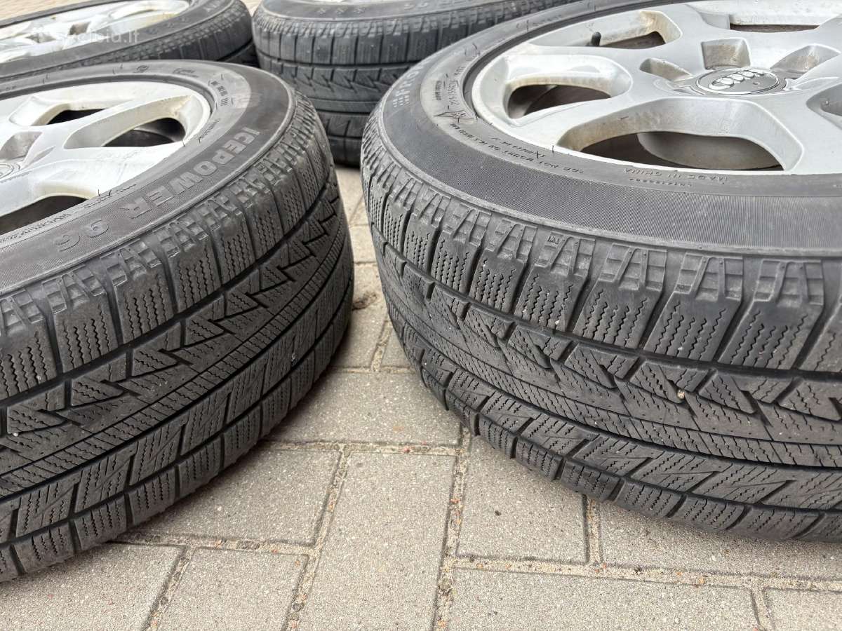 Žieminiai ratai su padangom Audi A4 B8 225/55r16 - nuotraukos Nr. 3