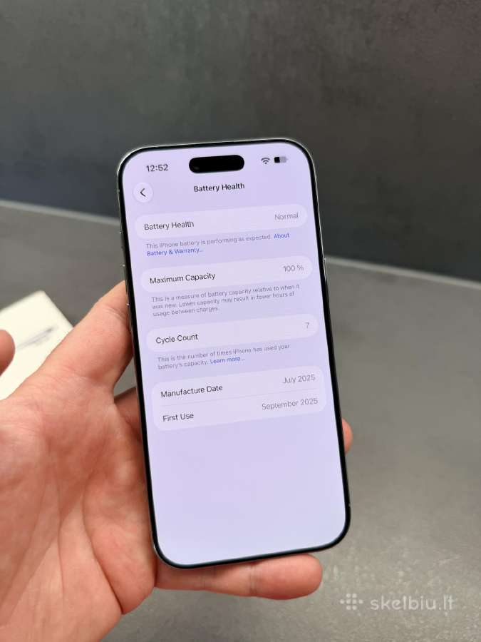Apple iPhone Air, 256gb Blue - nuotraukos Nr. 10