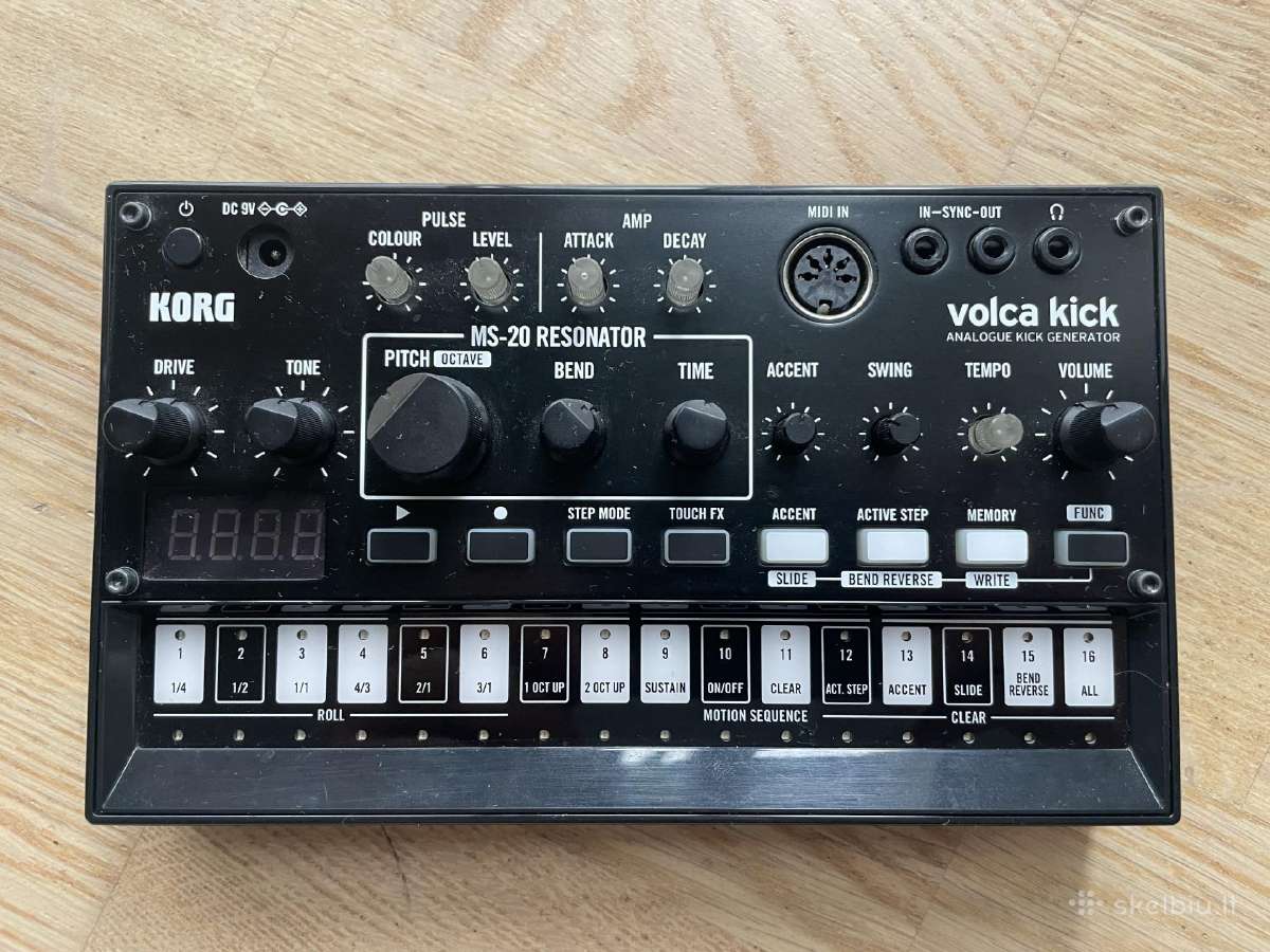 Korg volca kick - nuotraukos Nr. 2