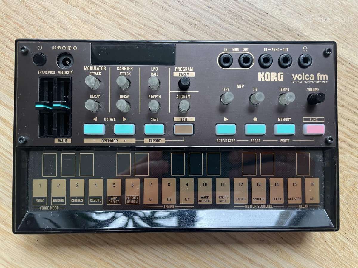 Korg volca nuoma - nuotraukos Nr. 3