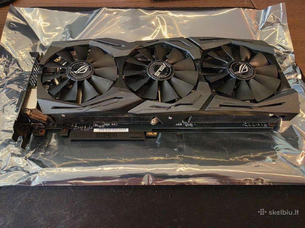Asus Rog Strix Gtx 1080 8 GB - nuotraukos Nr. 2