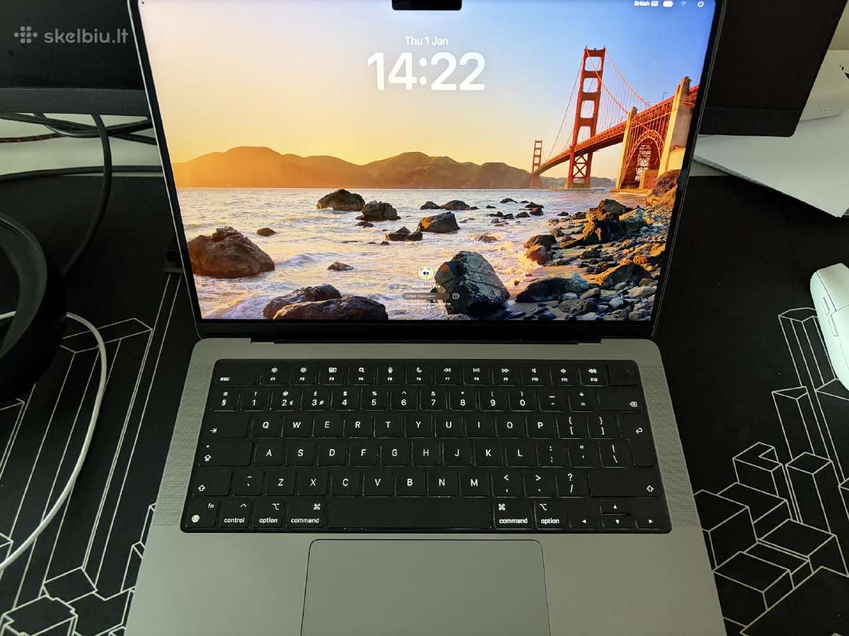 MacBook Pro 14 m1 pro - nuotraukos Nr. 2