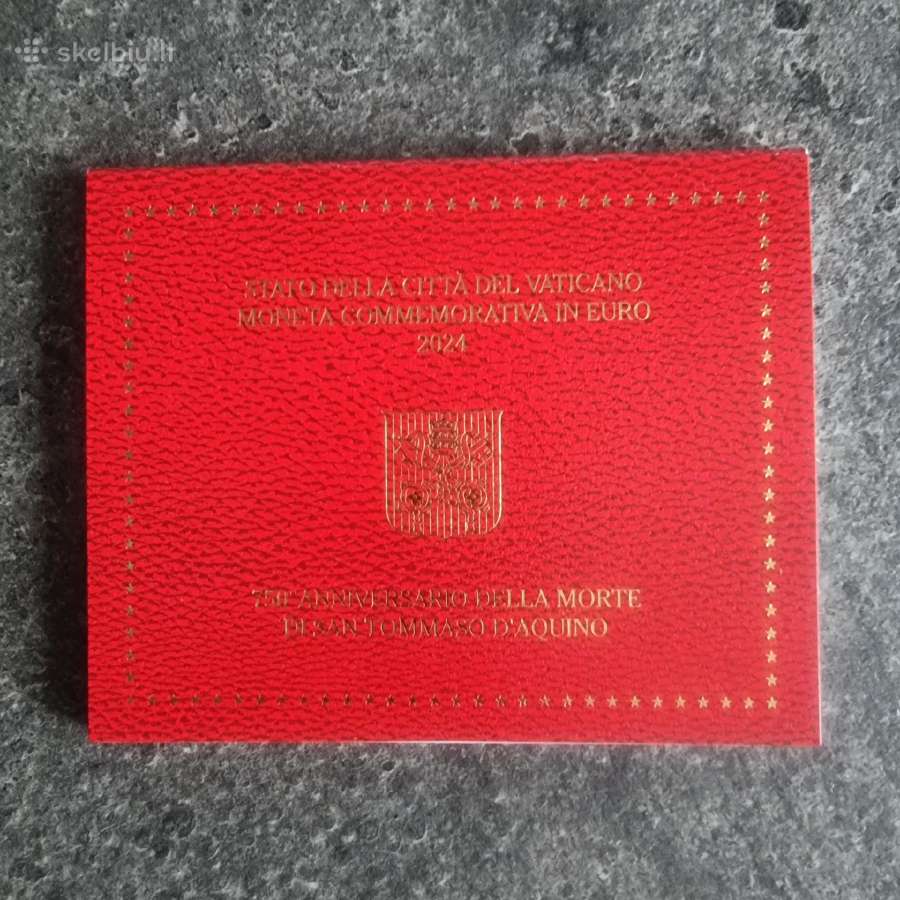 Vatikano 2 euro moneta numizmatinėje pakuotėje Bu - nuotraukos Nr. 3