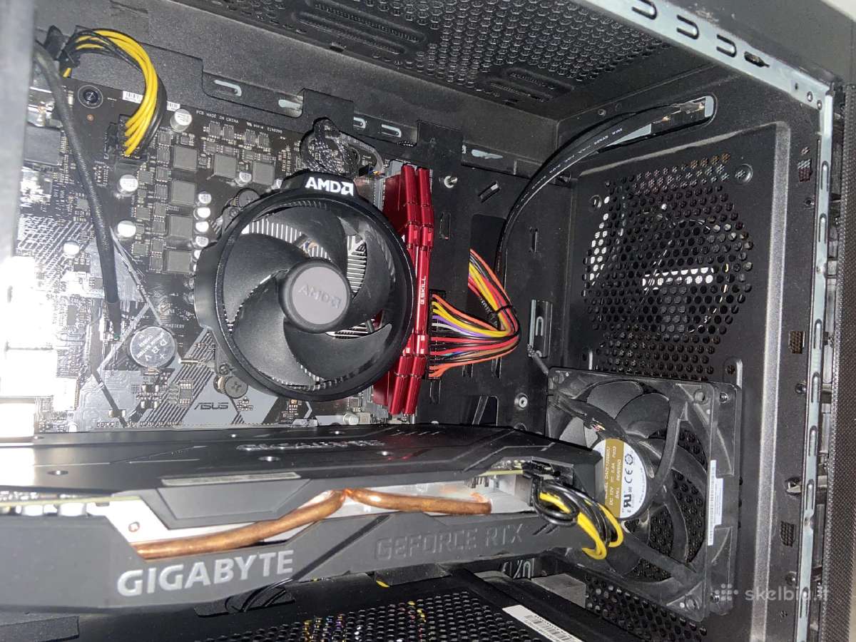 Rtx 2060 super 8gb, Ryzen 5 3600 kompaktiškas pc - nuotraukos Nr. 6