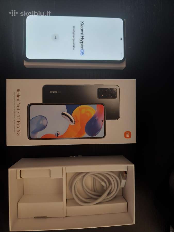 Redmi Note 11 Pro 5G Graphite Gray - nuotraukos Nr. 2